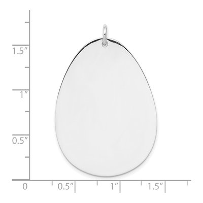 Sterling Silver Disc Pendant – view 5