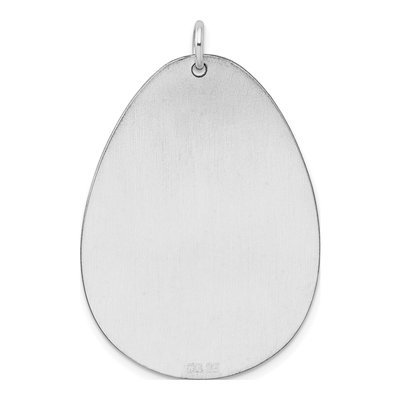 Sterling Silver Disc Pendant – view 6