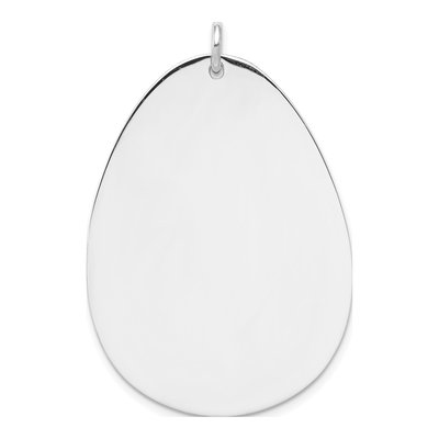 Sterling Silver Disc Pendant