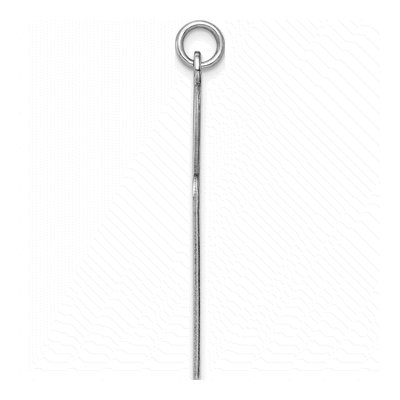 Sterling Silver Disc Pendant – view 3