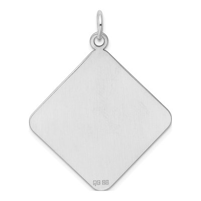 Sterling Silver Disc Pendant – view 6