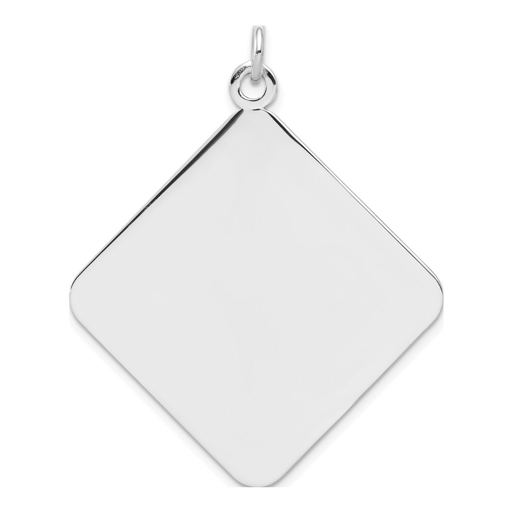 Sterling Silver Disc Pendant