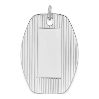 Sterling Silver Disc Pendant