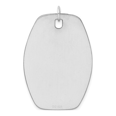 Sterling Silver Disc Pendant – view 6