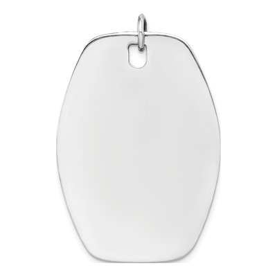 Sterling Silver Disc Pendant