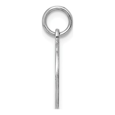Sterling Silver Round Disc Charm – view 3