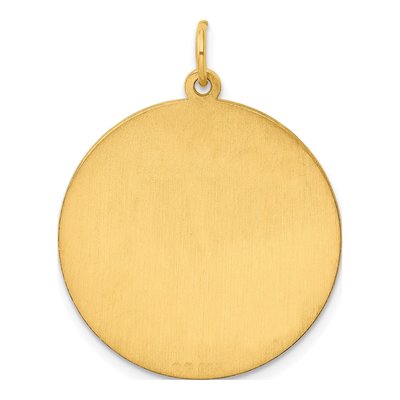 Gold-Plated Sterling Silver Round Disc Charm – view 6