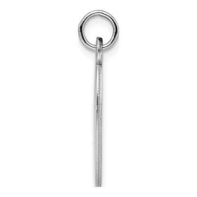 Sterling Silver Oval Disc Pendant – view 2