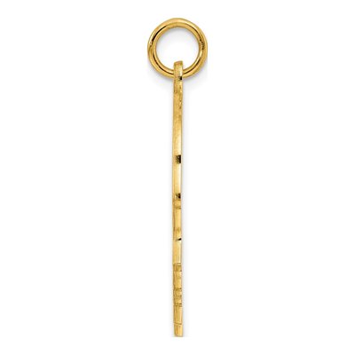 Gold-Plated Sterling Silver Boy Disc Charm – view 2