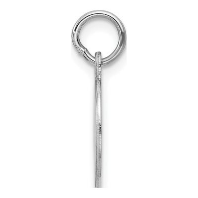 Sterling Silver Pink Enamel Girl Charm – view 3