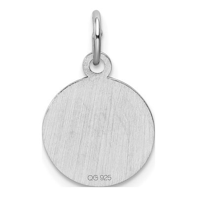 Sterling Silver Pink Enamel Girl Charm – view 5