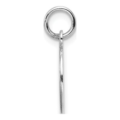 Sterling Silver Pink Enamel Girl Head Charm – view 3