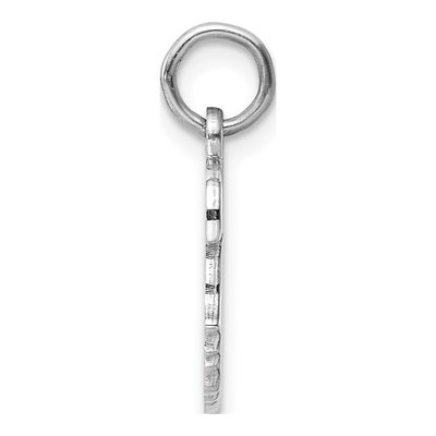 Sterling Silver Pink Enamel Girl Head Charm – view 3