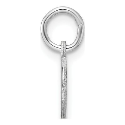 Sterling Silver Round Disc Charm – view 3