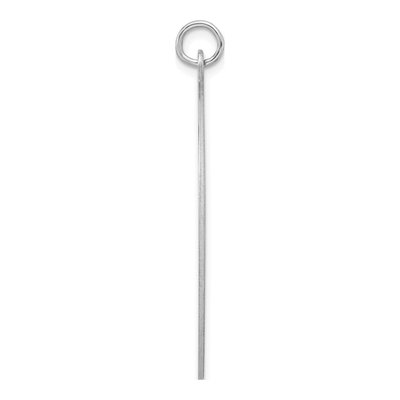 Sterling Silver Round Disc Pendant – view 3