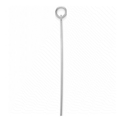 Sterling Silver Round Disc Charm – view 3
