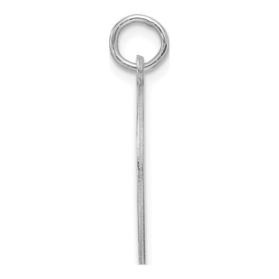 Sterling Silver Round Disc Charm – view 3