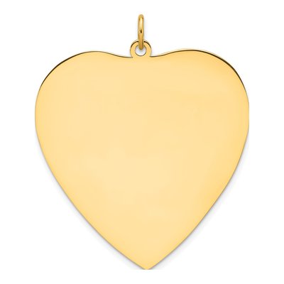 Gold-Plated Sterling Silver Disc Charm