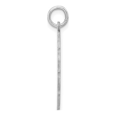 Sterling Silver Disc Pendant – view 3