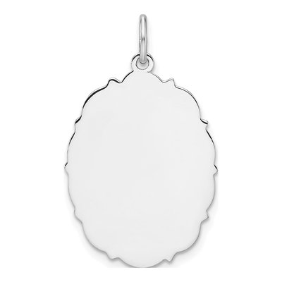 Sterling Silver Disc Pendant