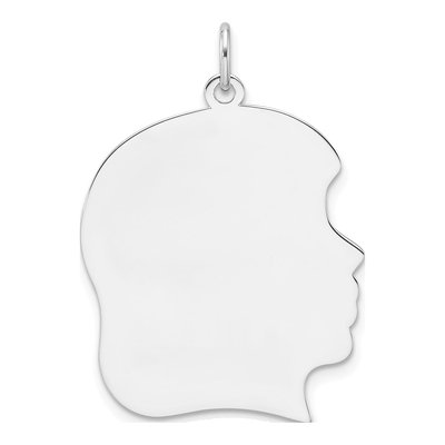 Sterling Silver Disc Pendant