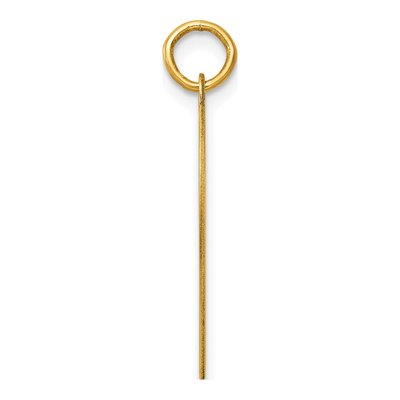 Gold-Plated Sterling Silver Disc Charm – view 3