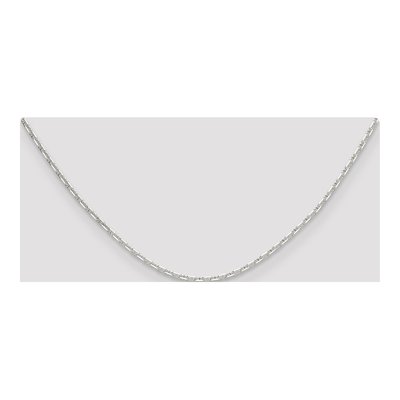 Sterling Silver 2mm Diamond-Cut Mariner Anchor Chain – view 4