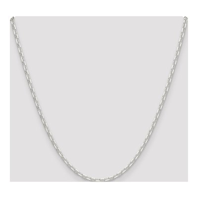 Sterling Silver 3mm Diamond-Cut Mariner Open Link Chain – view 4