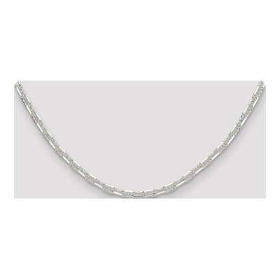 Sterling Silver 4.75mm Diamond-Cut Mariner Anchor Chain – view 4