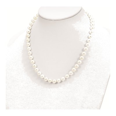 Sterling Silver Shell Pearl Necklace – view 2