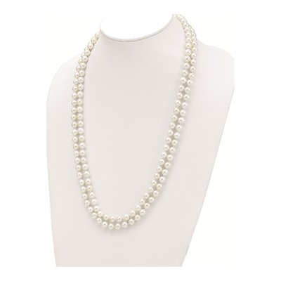 54in Shell Pearl Endless Necklace – view 2
