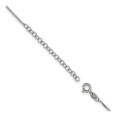 Sterling Silver CZ Pendant Necklace – view 2