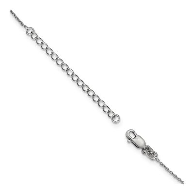 Gold-Plated Sterling Silver CZ Pendant Necklace – view 2