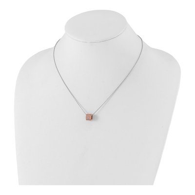 Gold-Plated Sterling Silver CZ Pendant Necklace – view 4