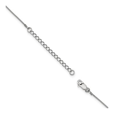 Sterling Silver CZ Fancy Necklace, 18in Chain – view 2