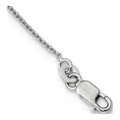 Sterling Silver CZ Butterfly Necklace – view 2