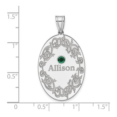 Sterling Silver Personalized Family Pendant – view 5