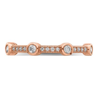 Sterling Silver CZ Micro Pave Eternity Band – view 6