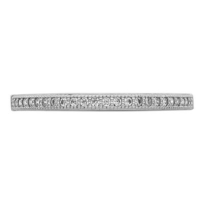 Sterling Silver CZ Micro Pave Ring – view 6