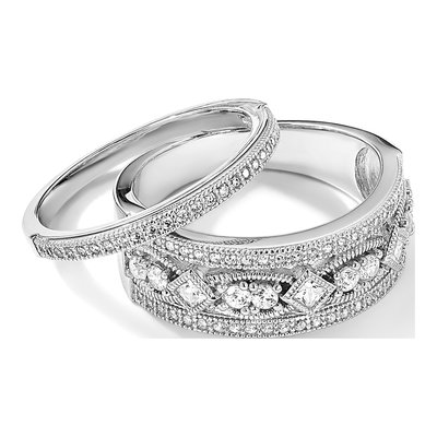 Sterling Silver CZ Micro Pave Ring – view 8