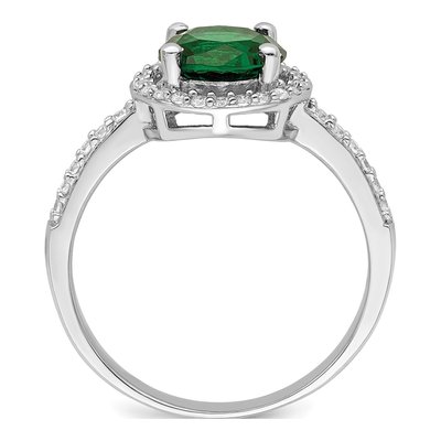Sterling Silver CZ Pave Ring – view 3