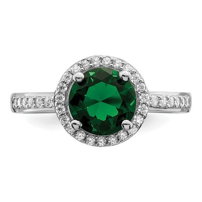 Sterling Silver CZ Pave Ring – view 5