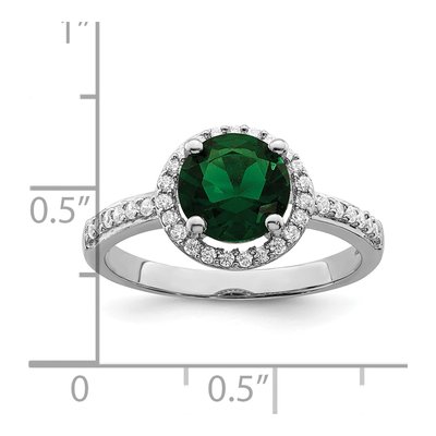 Sterling Silver CZ Pave Ring – view 6
