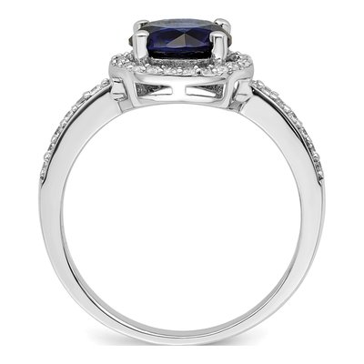 Sterling Silver CZ Pave Ring – view 3