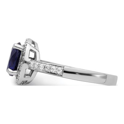 Sterling Silver CZ Pave Ring – view 4