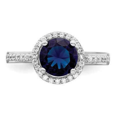 Sterling Silver CZ Pave Ring – view 5