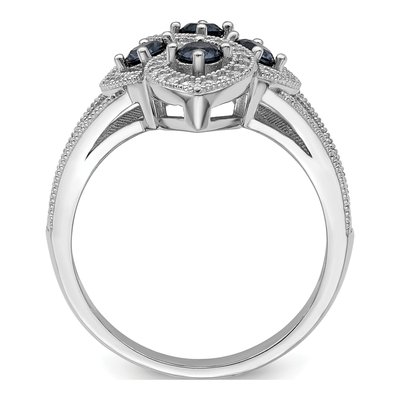Sterling Silver CZ Pave Ring – view 3