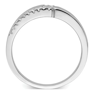 Men's Sterling Silver CZ Pave Ring – view 3