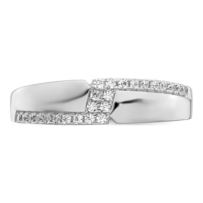 Men's Sterling Silver CZ Pave Ring – view 6