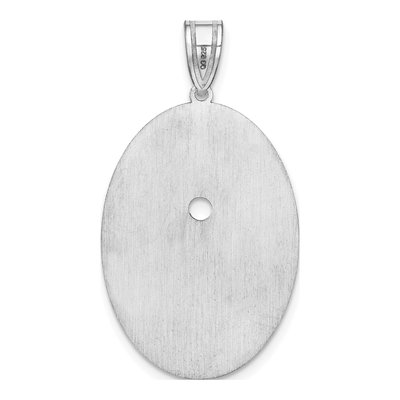 Sterling Silver Personalized Family Crystal Pendant – view 4